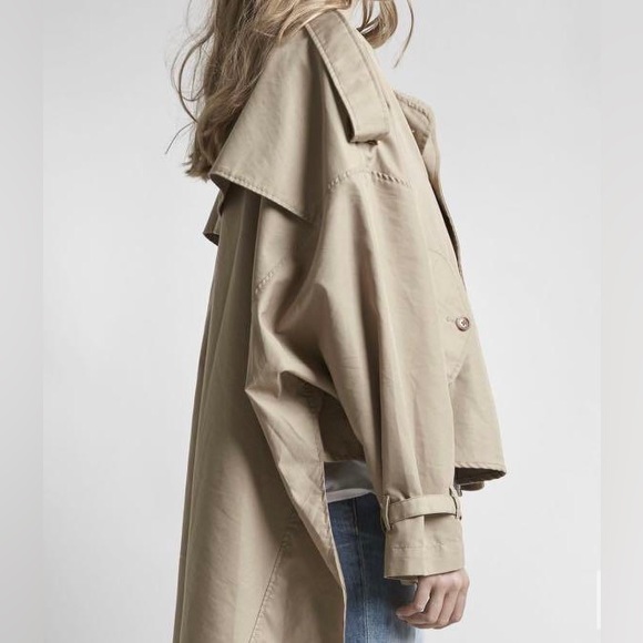 R13 Tuck In Trench Coat. Small. BNWT - Picture 8 of 10
